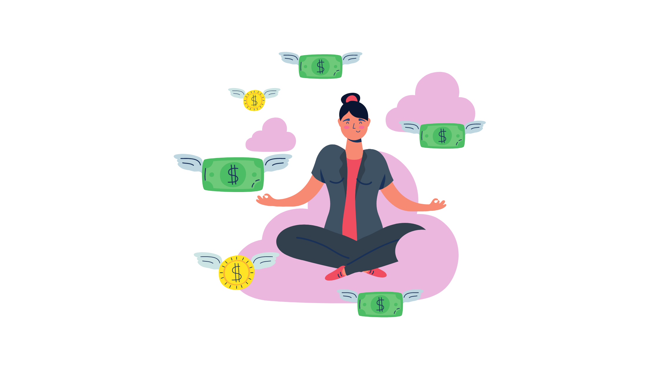 Meditation for better financial condition