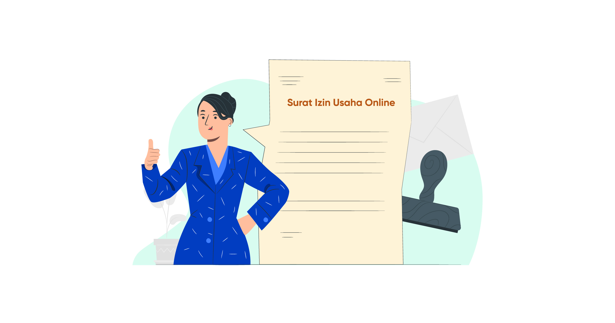 inilah cara membuat surat izin yang simpel dan mudah