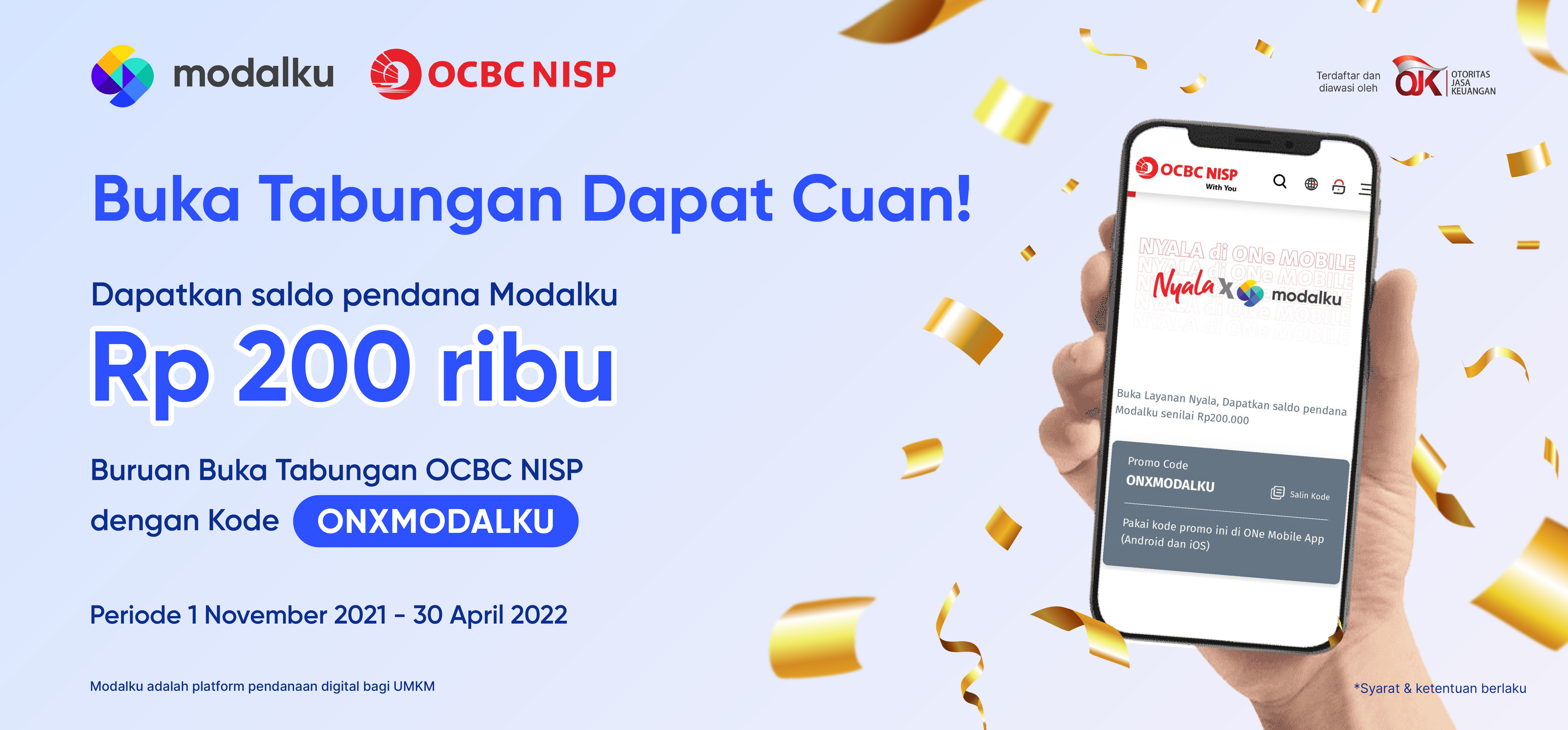 buka tabungan dapat cuan